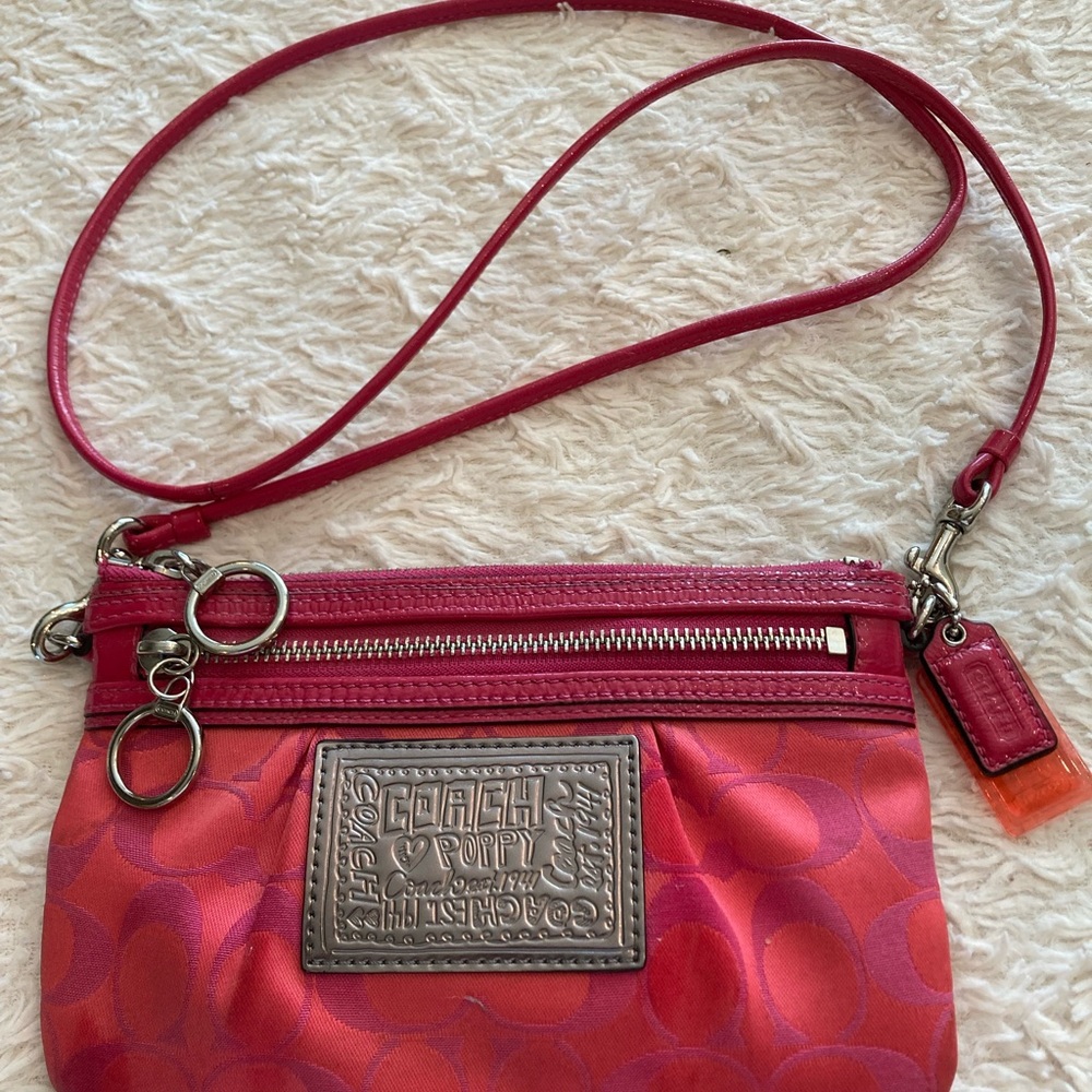 Coach Poppy Pink Crossbody Bag